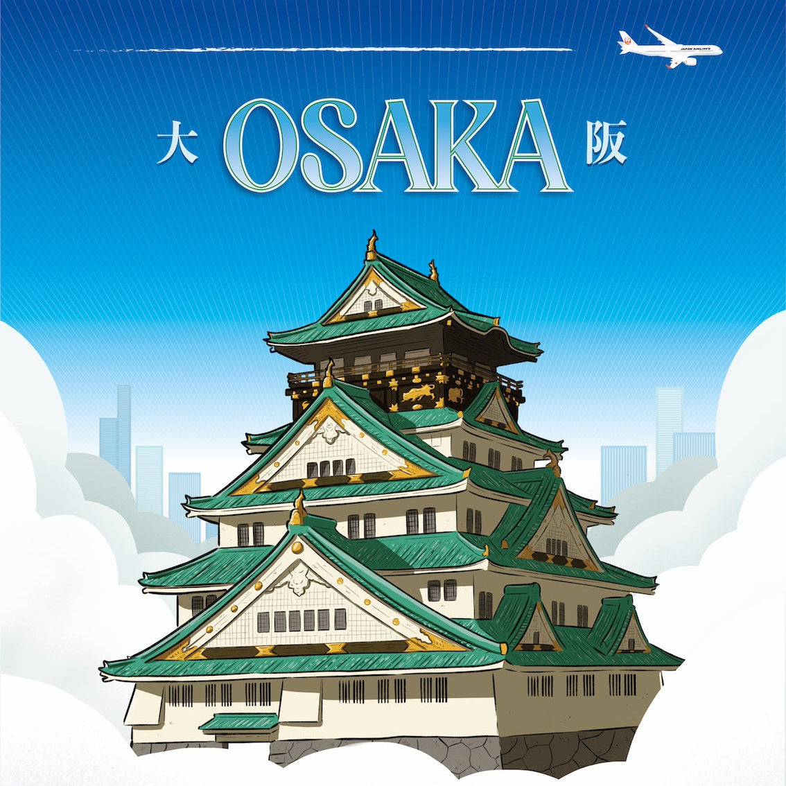 OSAKA 大阪 - JAL