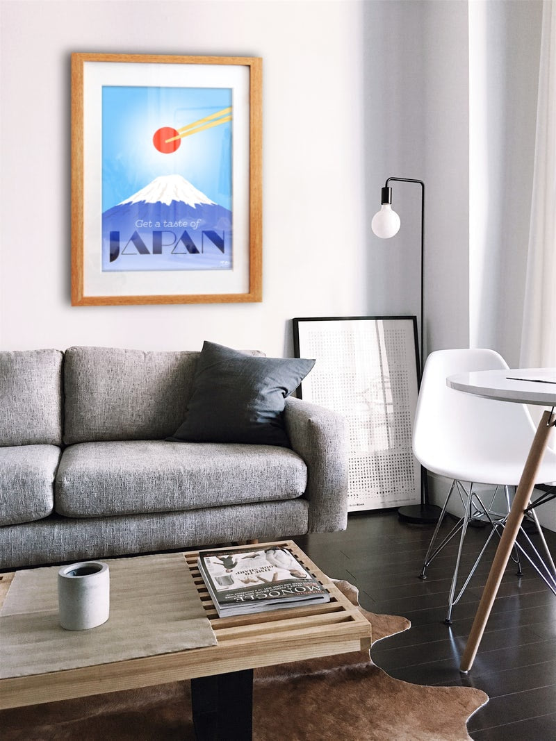 le studio bon, affiche japon, poster japon, affiche japonaise, poster japonais, cadeau japonais, get a taste of japan, illustration japonaise