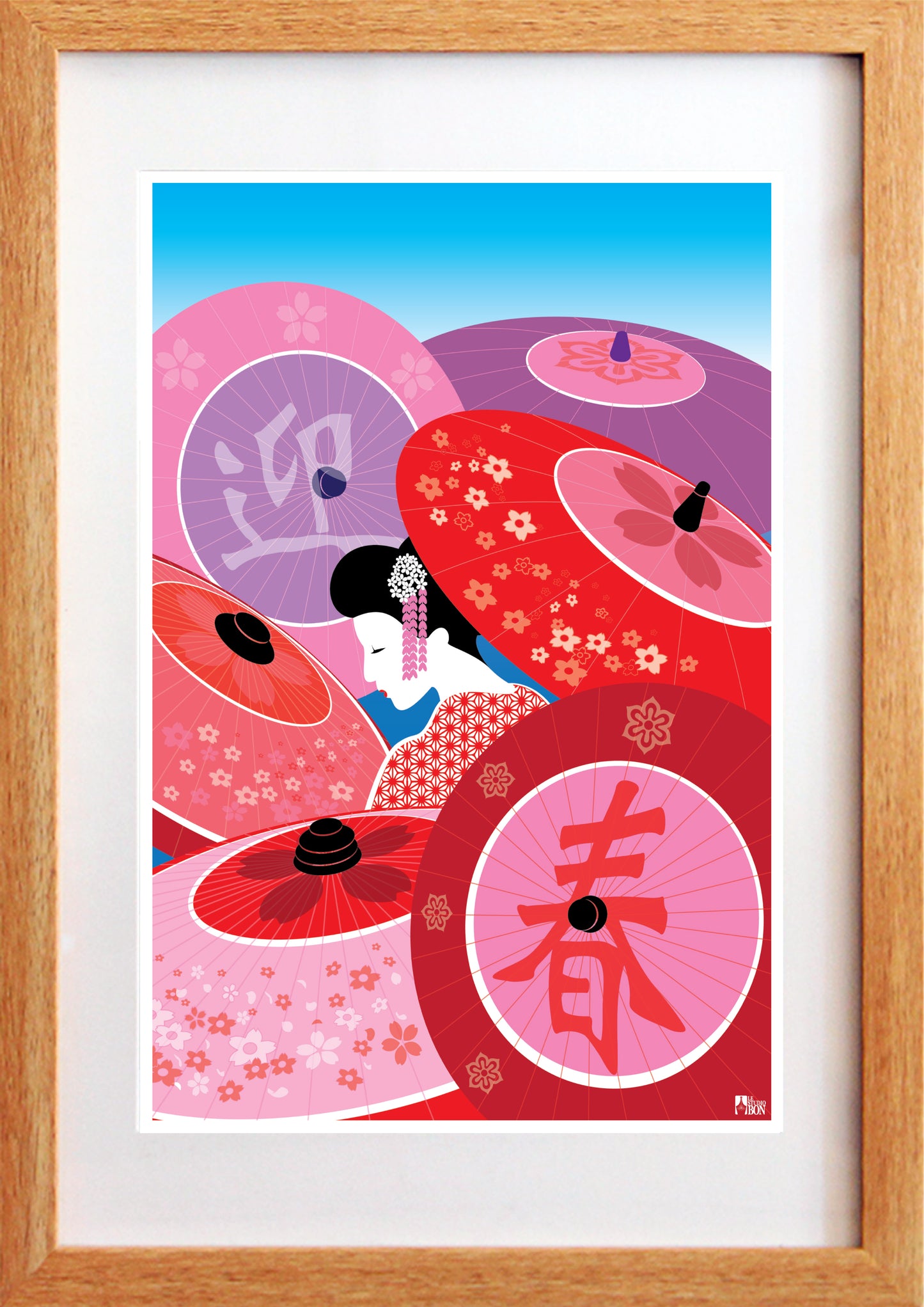 Geisha Spring 春の芸者