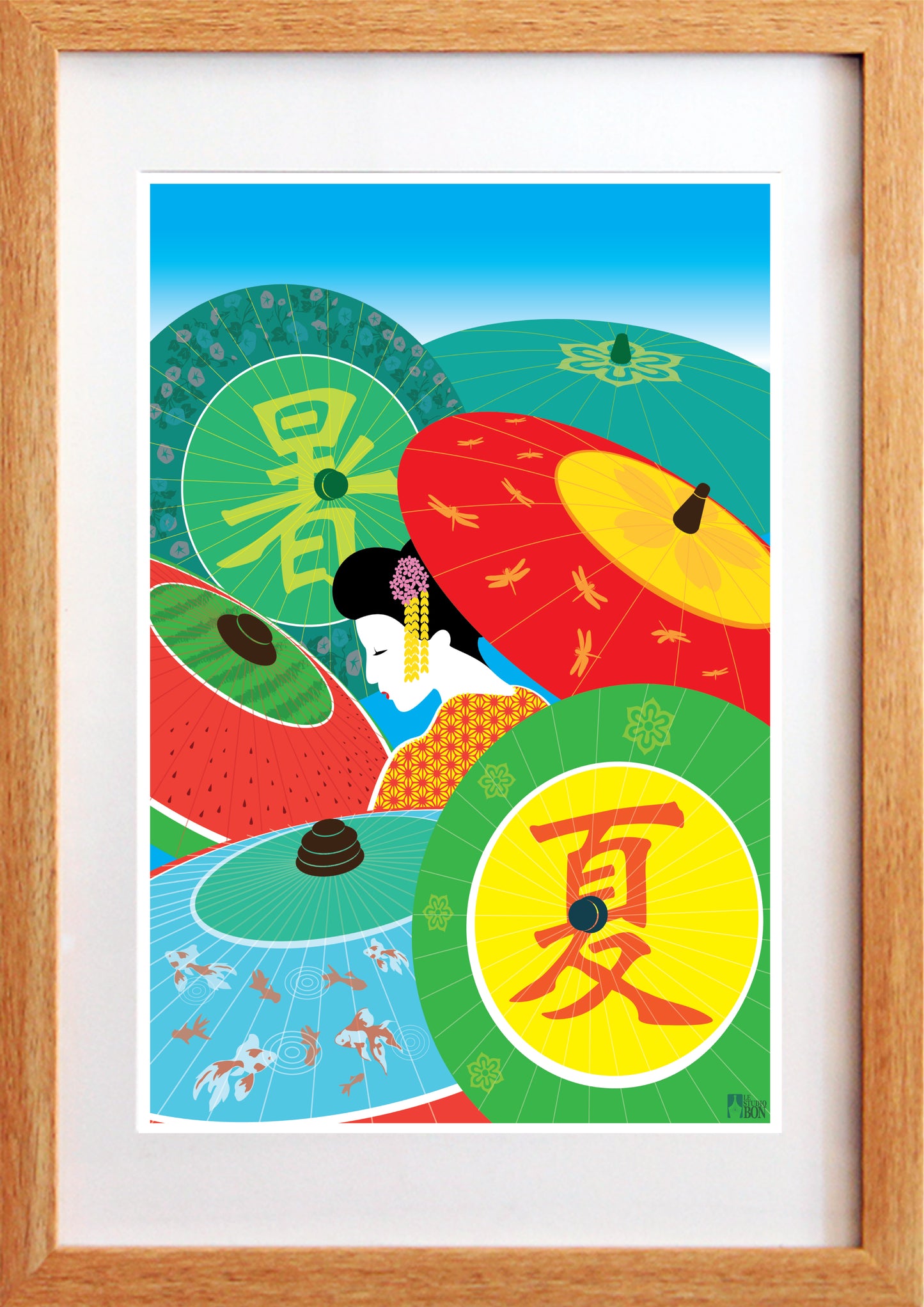 Geisha Summer 夏の芸者