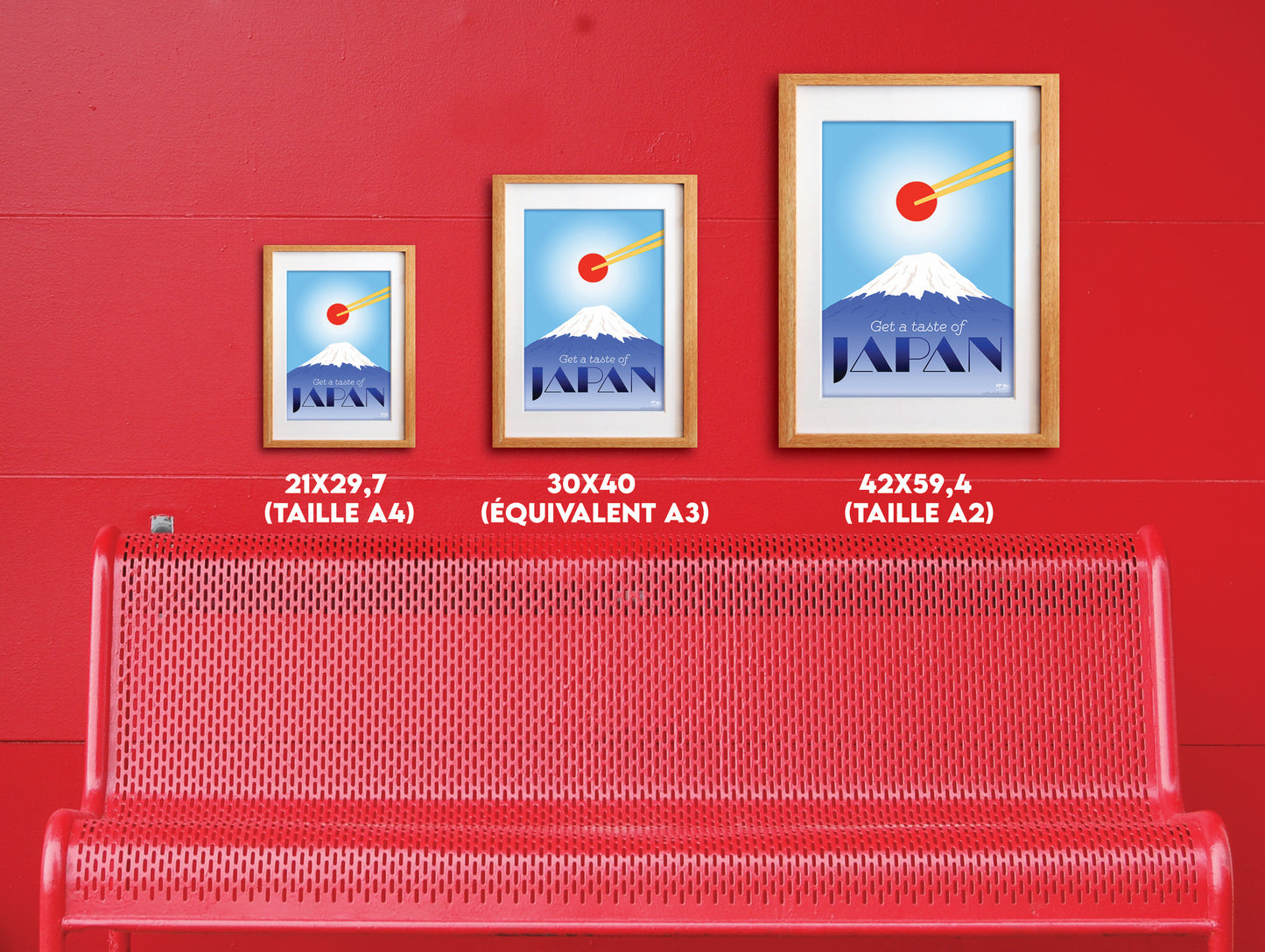 le studio bon, affiche Hakone, affiche japonaise, affiche Japon, poster Hakone, poster japonais,  affiche en japonais, Hakone, cadeau japonais 