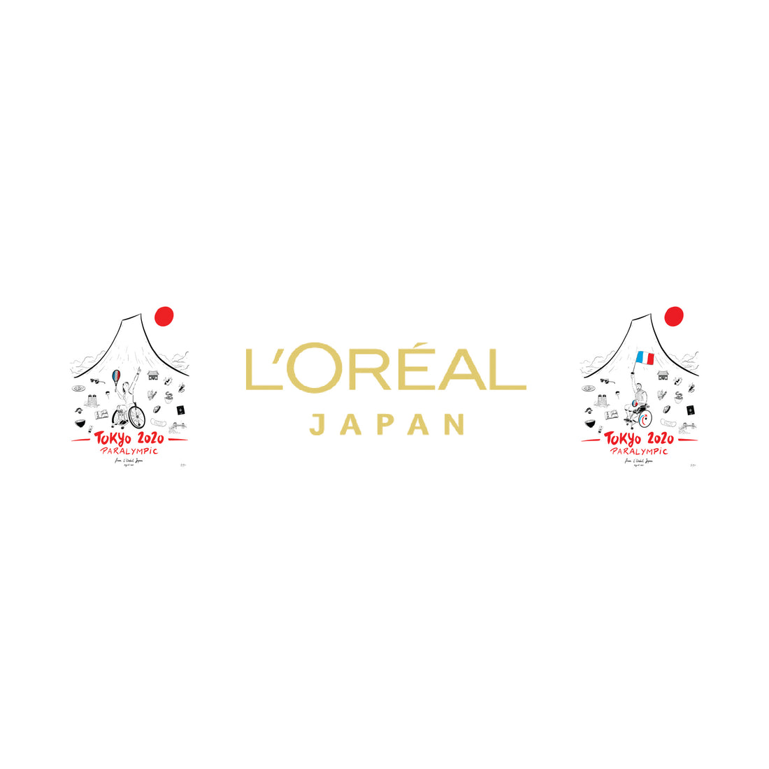 Collab L'Oréal x Le Studio Bon | Tokyo Paralympics 2020