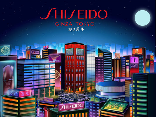 Collaboration Shiseido 150 ans