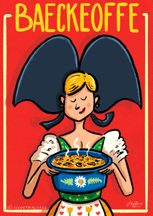 Baeckeoffe lady