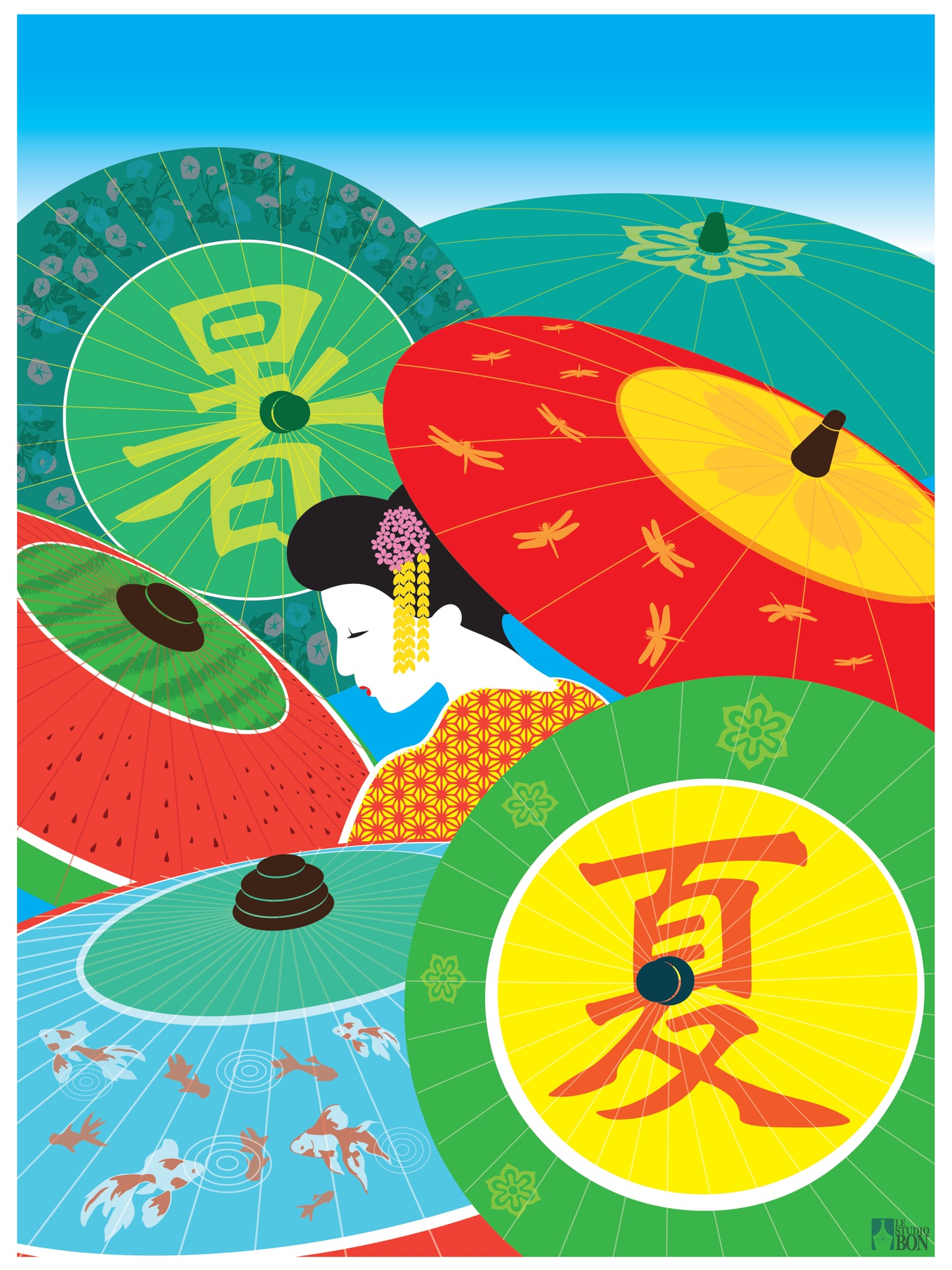 Geisha Summer　夏の芸者
