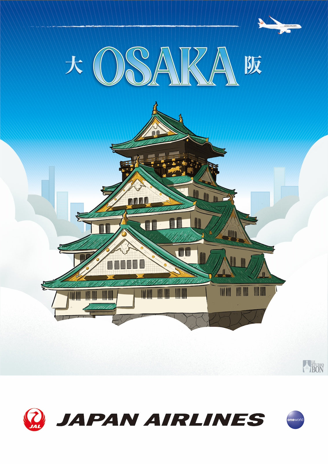 OSAKA 大阪 - JAL