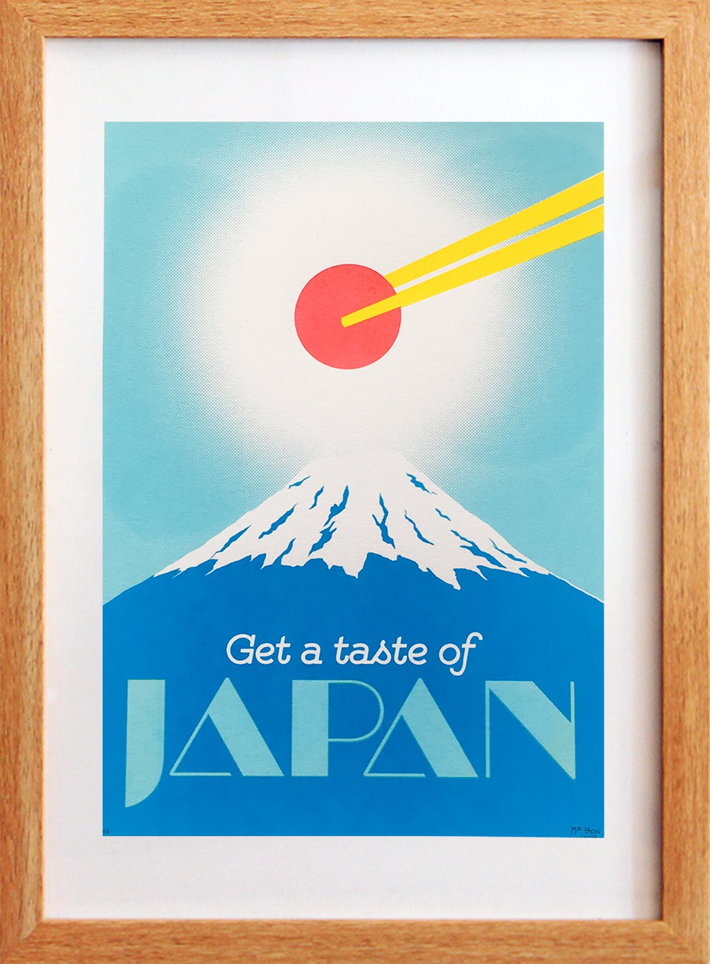 le studio bon, affiche japon, poster japon, affiche japonaise, poster japonais, cadeau japonais, get a taste of japan, illustration japonaise, edition limitee. sérigraphie, sérigraphie japonaise