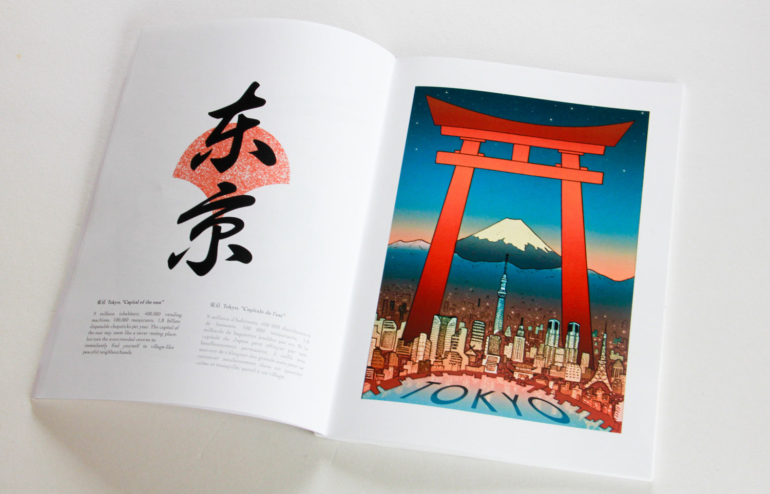 Livre Bon Voyage Japan, Le Japon en illustrations