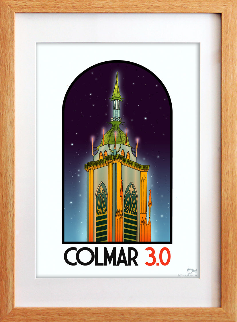 le studio bon, affiche colmar, affiche alsace, affiche france, poster colmar, poster alsace, poster france, colmar